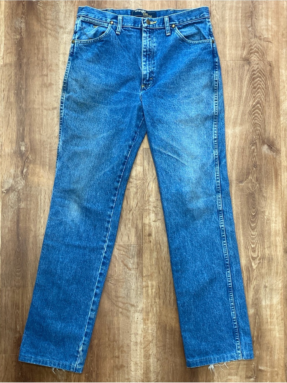 Wrangler George Strait Jeans Mens 34x34 Cowboy Cut Relaxed Fit 31MGSHD Western